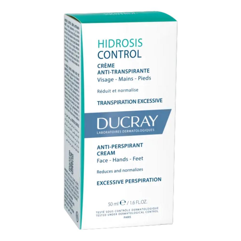 Ducray Hidrosis Control - Crema Anti-traspirante viso mani e piedi, 50ml