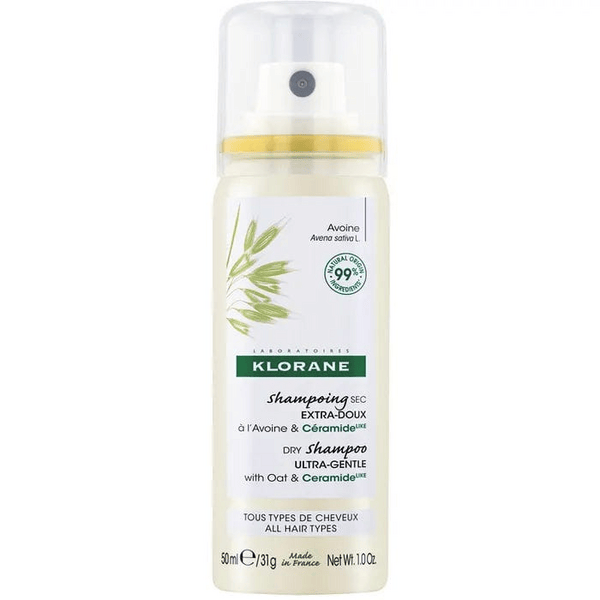 Klorane Shampoo Secco Extra-Delicato al Latte d'Avena Spray 50 ml