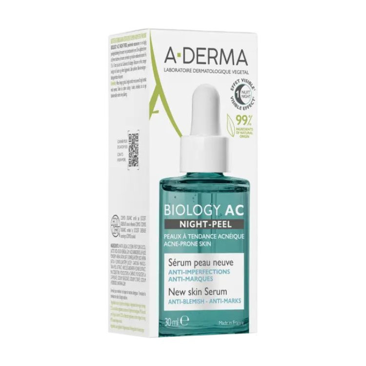 A-derma Biology Ac Night-peel Siero Pelle Nuova Anti-imperfezioni E Anti-segni Residui 30ml — confronto prezzi
