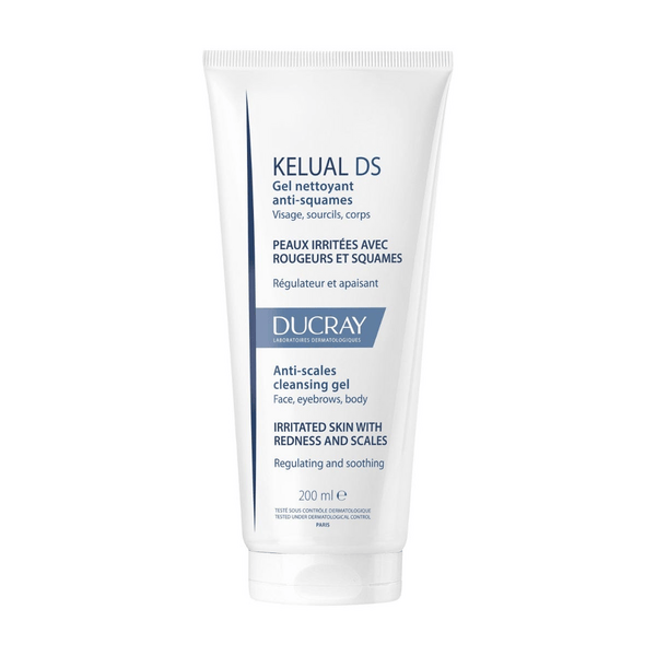 Ducray Kelual DS Gel Detergente Viso E Corpo Pelle Irritata Con Squame 200 ml