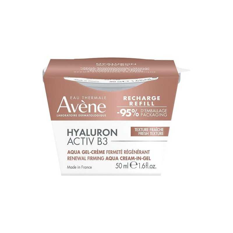 Avene Hyaluron Activ B3 Acqua Gel Crema Antietà Rigenerazione Cellulare Refill 50ml