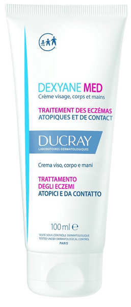 Ducray Dexyane MeD Crema Riparativa Lenitiva Trattamento Per Eczemi Viso e Corpo 100 ml