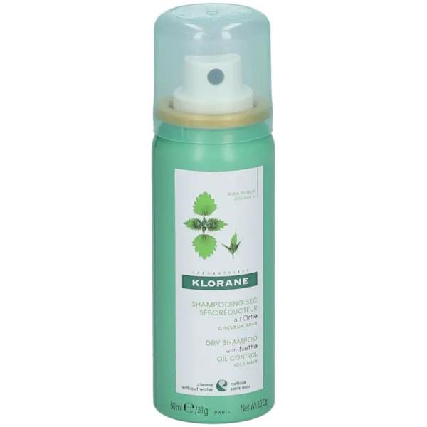 Klorane Shampoo Secco Seboriduttore Ortica 50 ml