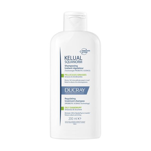 Ducray Kelual Squanorm Shampoo Antiforfora Grassa 200 ml