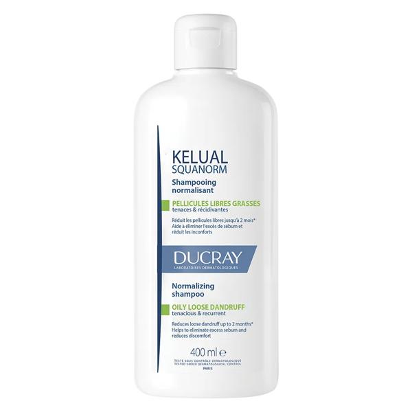 Ducray Kelual Squanorm Shampoo Antiforfora Grassa 400 ml