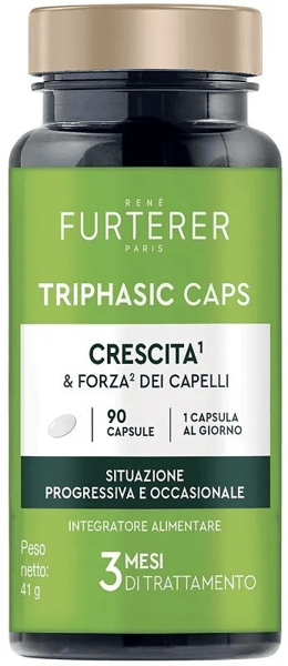 René Furterer Triphasic Caps Crescita Integratore Rinforzante Il Benessere Dei Capelli 90 Capsule