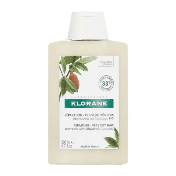 Klorane Repairing 200 ml Shampoo Ristrutturante e Anti-Rottura al Cupuaçu