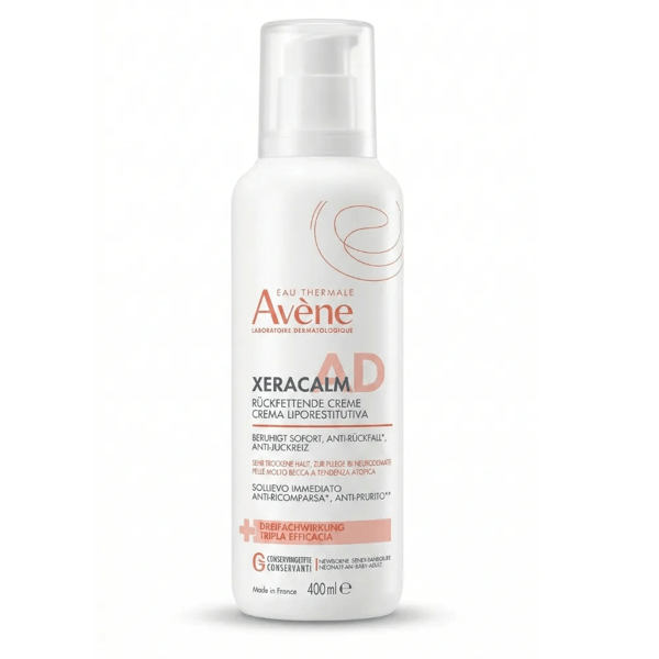 Eau Thermale Avene XeraCalm A.D Crema Liporestitutiva 400 ml Anti-Prurito Dermatite Atopica