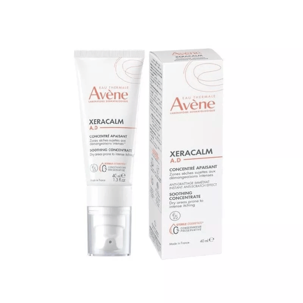 Eau Thermale Avene Xeracalm A.D. 40 ml Concentrato Lenitivo Anti-Prurito per Pelle Secca con Tendenza Atopica