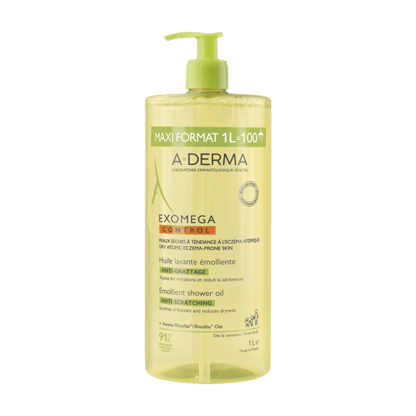 A-Derma Exomega Control Olio Lavante Emolliente 1 L