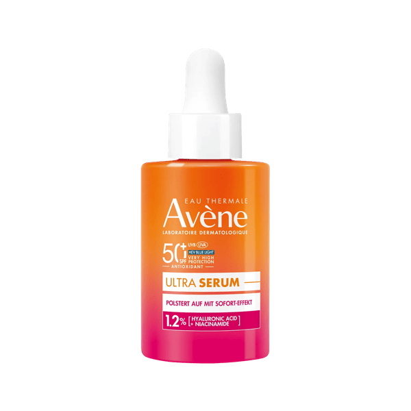Eau Thermale Avene Ultra Siero SPF50+ 30 ml Rimpolpante con Protezione Solare Viso Molto Alta