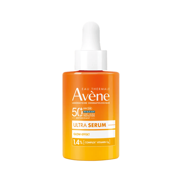 Eau Thermale Avène Ultra Siero Attiva la luminosità SPF50+ 30ml con Protezione Solare viso Molto Alta