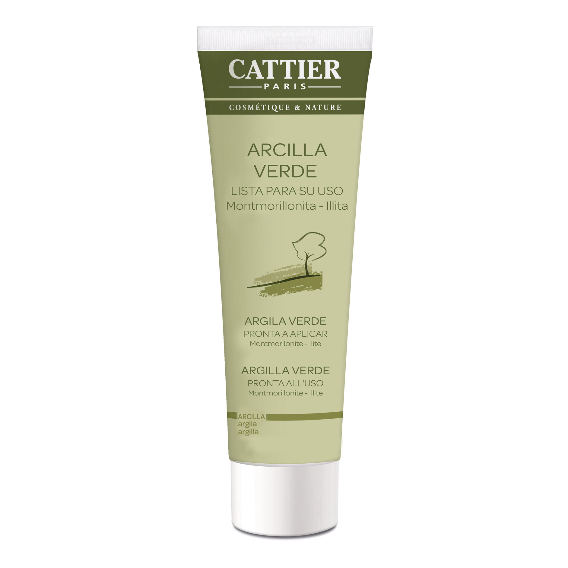 Argilla verde pronta uso mini 100 ml