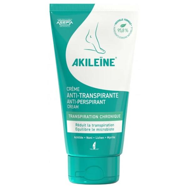 Akileine Crema Antitraspirante Piedi Verde 75ml