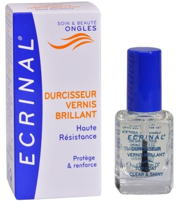 Ecrinal Top Coat Smalto Brillante Indurente 10 ml per unghie a base di principio attivo