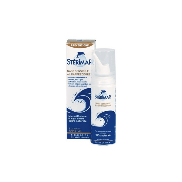 Sterimar Naso Sensibile al Raffreddore Spray all'Acqua di Mare 100 ml