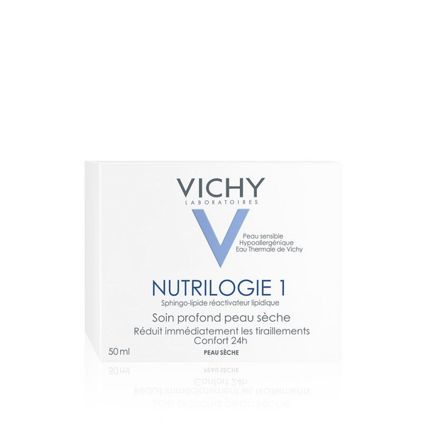 Vichy Nutrilogie 1 Crema Viso Nutriente Pelle Secca 50ml Trattamento Profondo