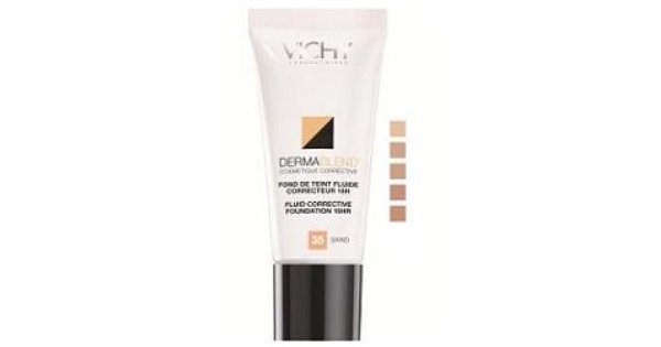 Vichy Dermablend Fondotinta Fluido Correttore 25 Nude 16h Alta Copertura Naturale