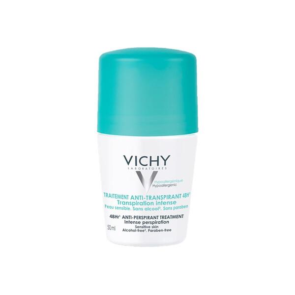 Vichy Deodorante Roll-On Regolatore Anti-Traspirante Ipoallergenico 48H 50ml