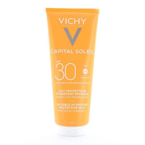 Vichy Capital Soleil Latte Solare Idratante SPF30 Viso Corpo Pelle Sensibile 300ml