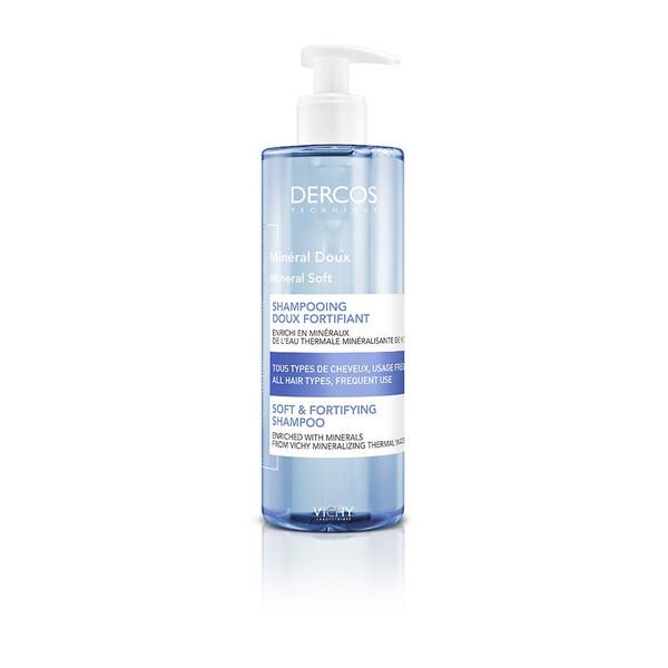 Vichy Dercos Shampoo Dolcezza Minerale Fortificante Ipoallergenico Uso Frequente 400ml
