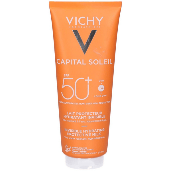 Vichy Capital Soleil Latte Gel Corpo SPF50+ Ipoallergenico Pelle Sensibile 300ml