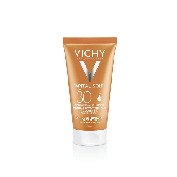 Vichy Idéal Soleil Crema Solare Viso SPF30 Anti-Lucidità Tocco Secco Resistente Acqua