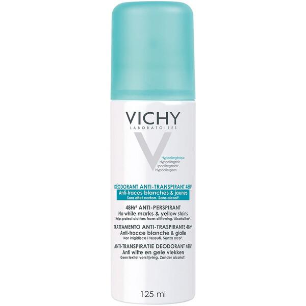 Vichy Deodorante Anti Tracce 48H Aerosol Ipoallergenico Senza Alcool 125ml