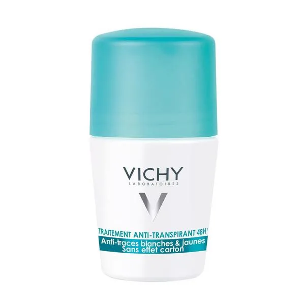 Vichy Deodorante Roll-On 48h Anti-Traspirante Pelle Sensibile Senza Alcool 50ml