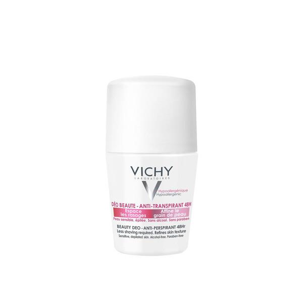 Vichy Dermo-Tolerance Deodorante Roll-On Pelle Sensibile 48h Anti-Ricrescita 50ml