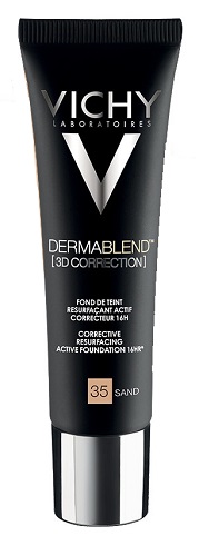Vichy Dermablend 3D Fondotinta coprente per pelle grassa con imperfezioni tonalità 35 30 ml Make up