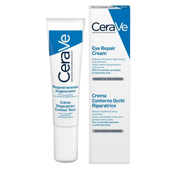 Cerave Crema Riparatrice Contorno Occhi Anti Occhiaie e Borse 15ml