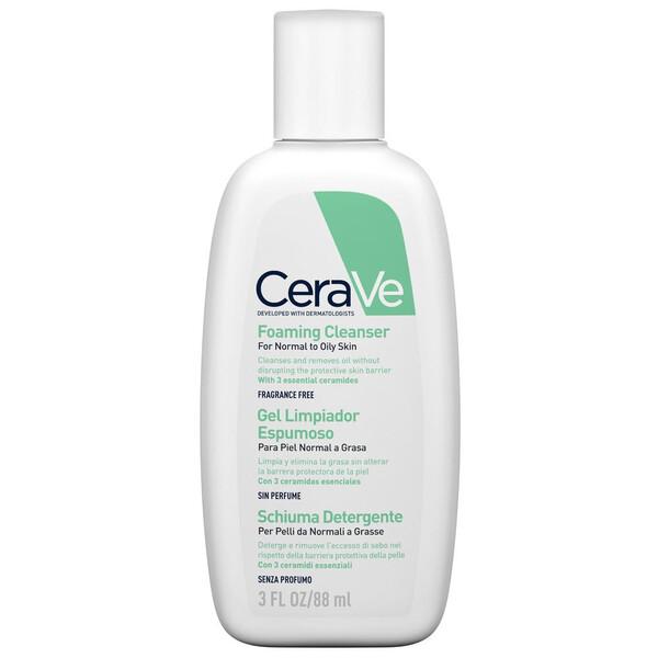 Cerave Schiuma Detergente Viso Pelle Grassa Ipoallergenica Senza Profumo 88ml