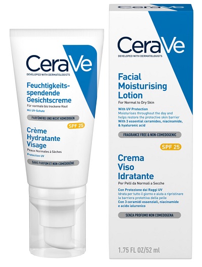 CeraVe SPF 25 Crema Viso Idratante 52 ml — confronto prezzi