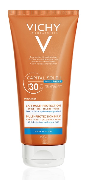 Vichy Capital Soleil Beach Protect SPF 30 - Latte solare multi-protezione corpo - 200 ml