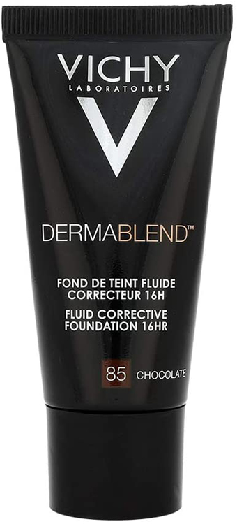Vichy Dermablend Fondotinta Correttore Fluido 85 Chocolate