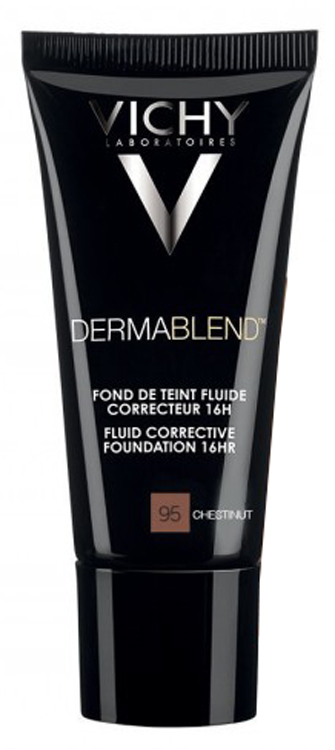 Vichy Dermablend Fondotinta Correttore Fluido 95 Chestnut