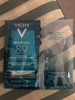 Vichy Mineral 89 Maschera Fortificante Viso 29G