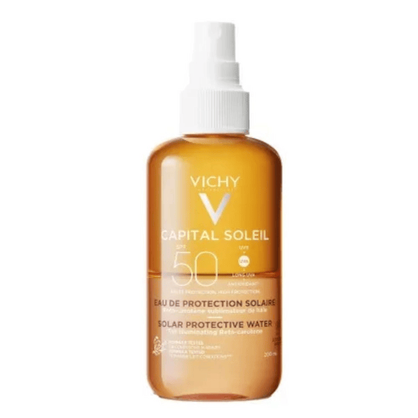 Vichy Capital Soleil Acqua Solare SPF50 Abbronzatura Intensa Protezione Molto Alta