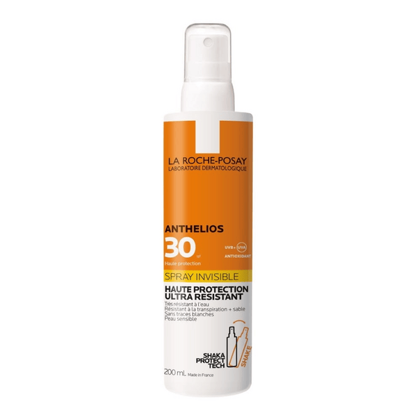 La Roche-Posay Anthelios Spray Invisibile SPF30 Pelle Sensibile Corpo e Viso 200ml