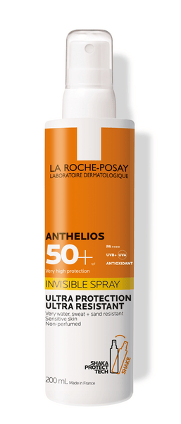 La Roche-Posay Anthelios Shaka Spray Solare Corpo SPF50+ Per Pelle Sensibile 200ml