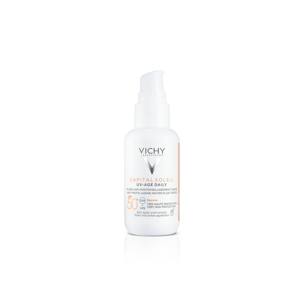 Vichy Capital Soleil UV-Age Daily Fluido Colorato SPF50+ Anti-Fotoinvecchiamento 40ml
