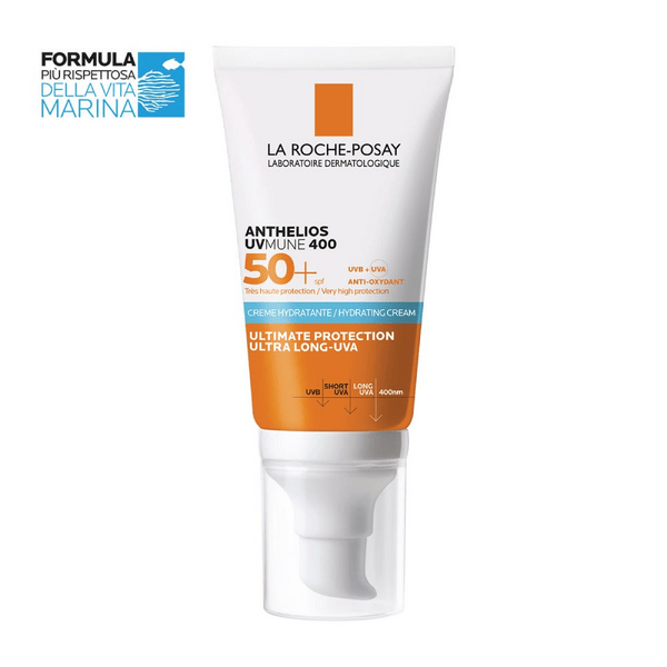 La Roche-Posay Anthelios UVMune 400 Crema Solare Idratante SPF50+ Per Pelli Sensibili 50ml