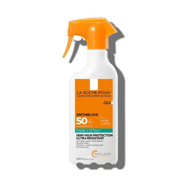 La Roche-Posay Anthelios Family Spray SPF50+ 300ml Protezione Solare Corpo E Viso
