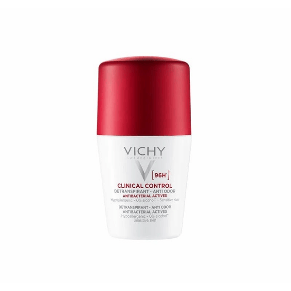 Vichy Deo Clinical Control 96h Antiperspirante Roll-On Ipoallergenico Senza Alcool 50ml