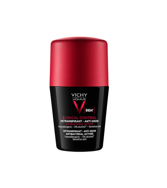 Vichy Homme Clinical Control Deodorante Uomo 96H Roll-On Ipoallergenico 50ml