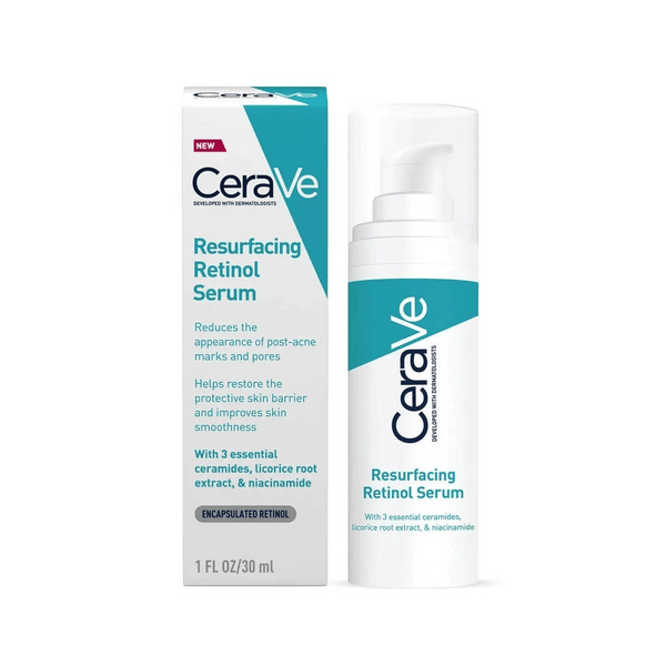 Cerave Siero Viso Retinolo Anti-Segni Rigenerante Illuminante Esfoliante 30ml
