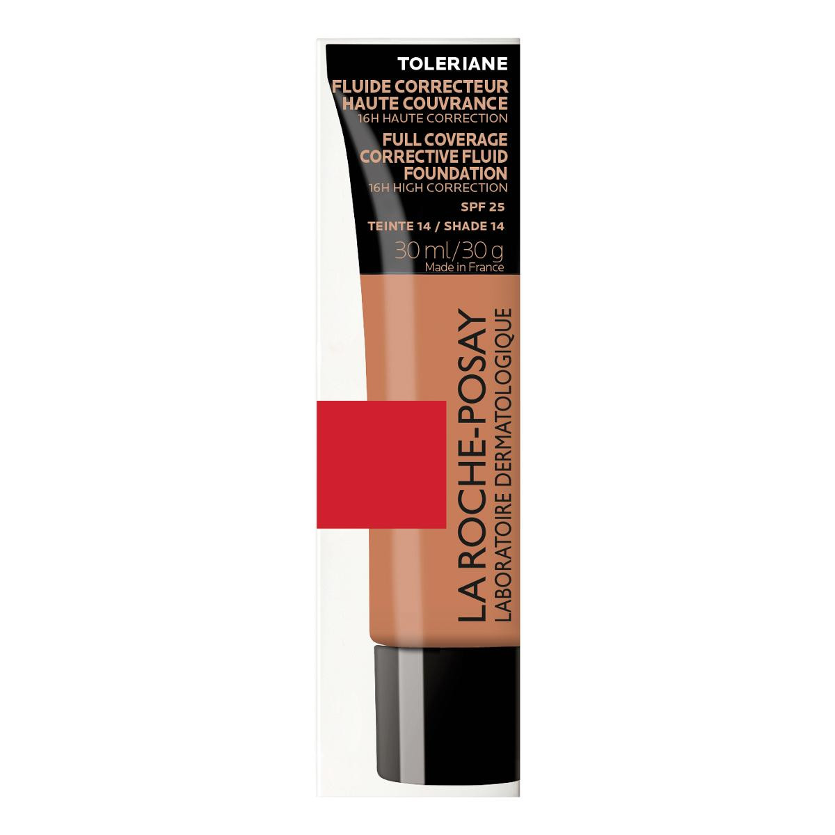 La Roche-Posay Toleriane Fondotinta Fluido Correttore Alta Coprenza 14 30 ml Make up