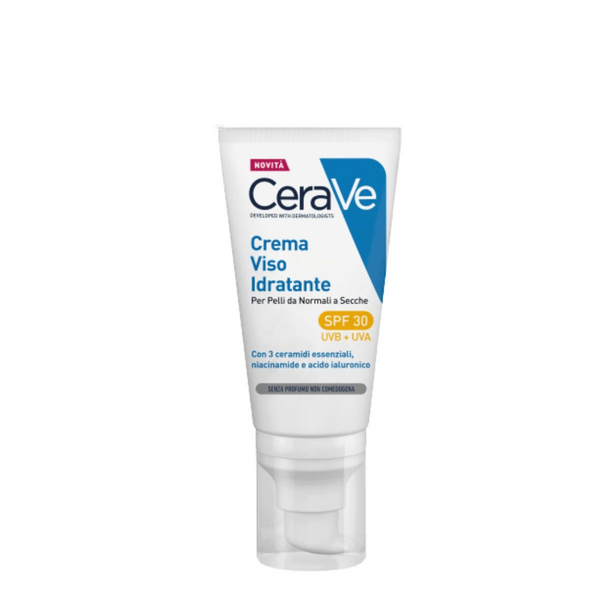 Cerave Crema Viso Idratante SPF30 Pelle Normale Secca con Ceramidi 52ml