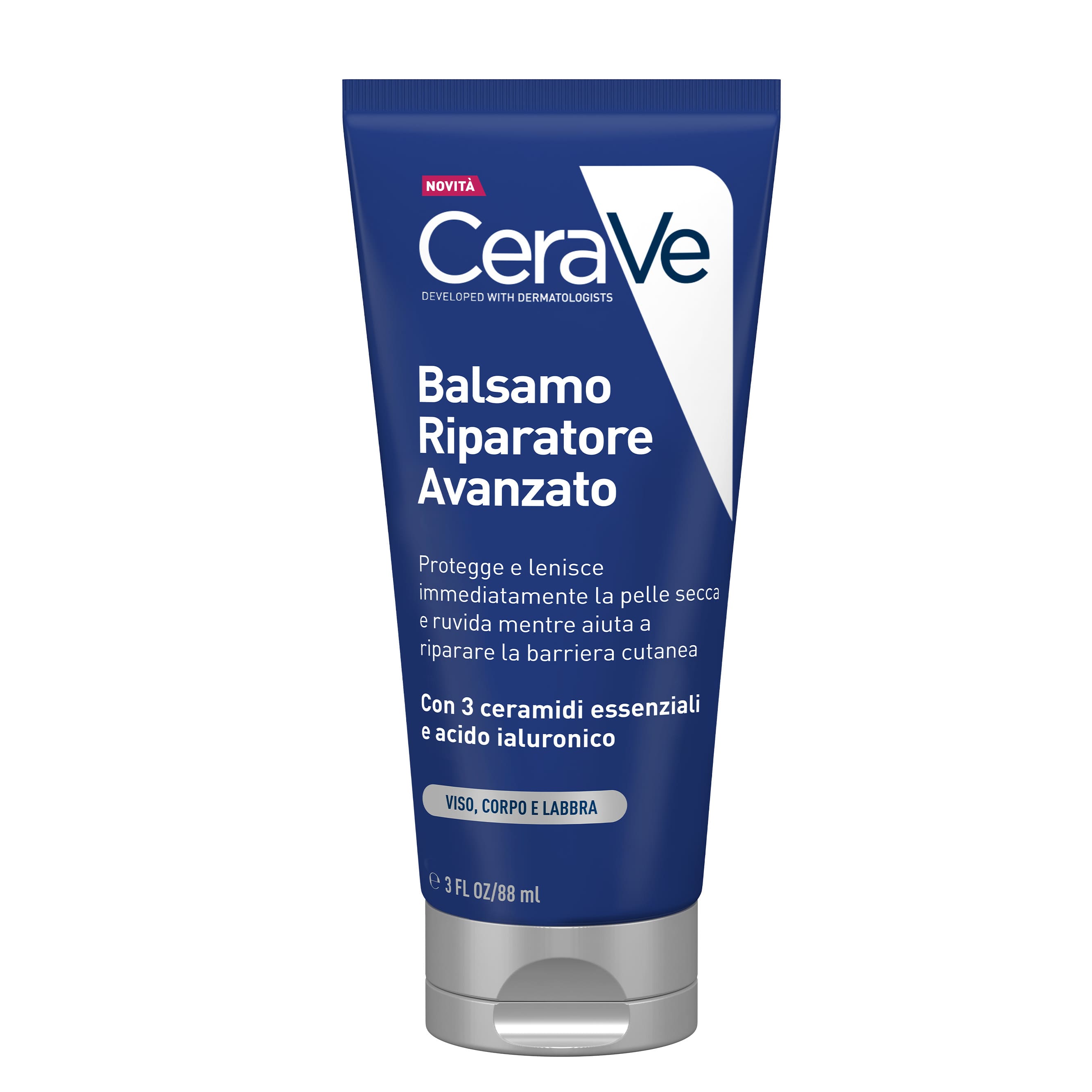 Cerave Balsamo Riparatore Avanzato Per Viso Corpo E Labbra 88ml